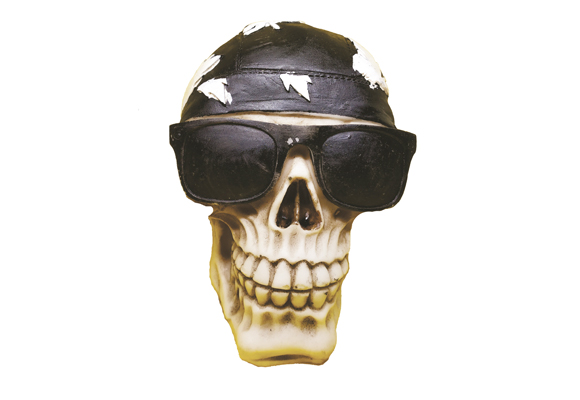Skull with Kala Chasma